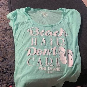 Island beach tee